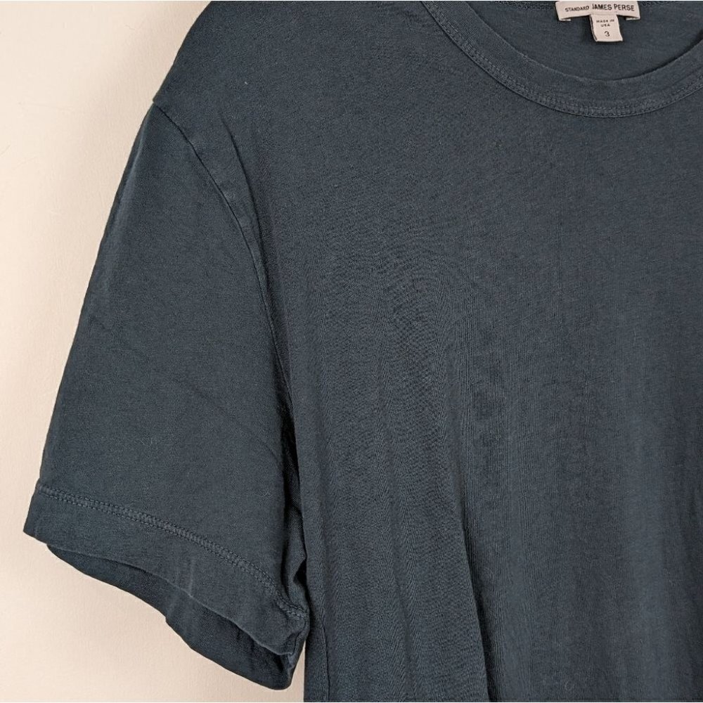 James Perse Classic Cotton Crewneck Tee** 🌟👕 - Picture 3 of 6